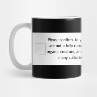 ReCAPTCHA Loki sticker Mug